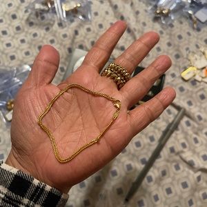 21k Saudi gold bracelet 7.5inch